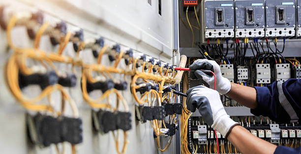 Professional Electrician technician working in West Simsbury, CT